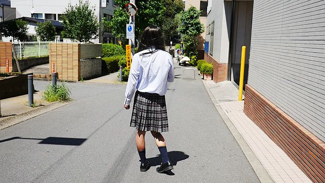 女子高生の温度を測ります！