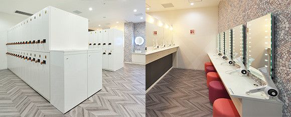 ロッカールーム・パウダールーム
