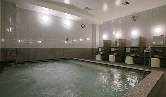 浴室エリア(人工温泉【準天然】光明石温泉®️)