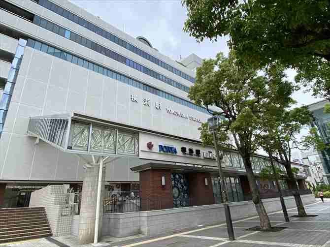 OUT LINE(アウトライン)　横浜4号店【女性専用】::今回は東口を利用。ゆっくり歩いて15分ほどで到着。