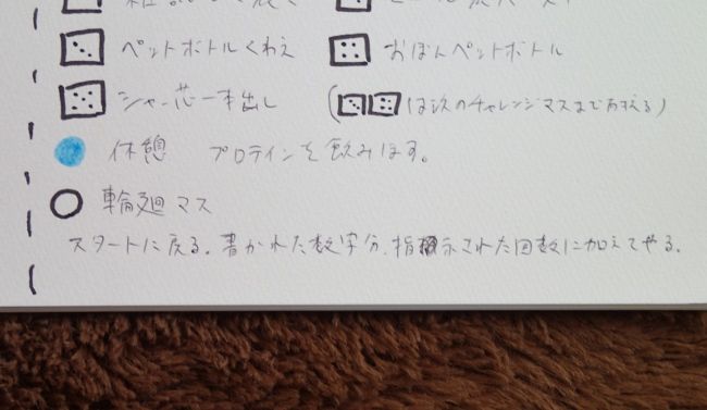 ゴール周辺のモノクロ部分。正体はコレです。

