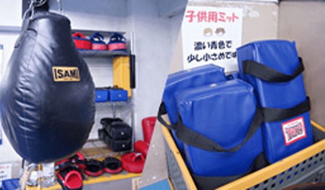 設備や用具も 充実