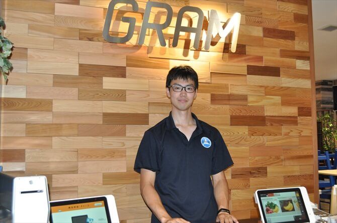 GRAM GYM::取材に対応してくださった、支配人の是谷さん。