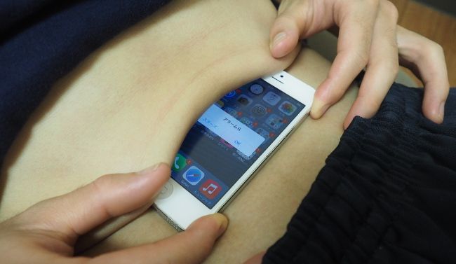 気になるお肉に巻き込む！よりディープな振動を感じます。

