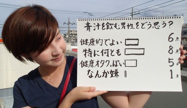 青汁の健康をプラスにとらえる人とマイナスにとらえる人に分かれています。

